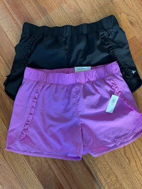 Old Navy Performance Shorts, size L 10-12 plus, 2 pair